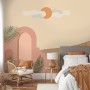 Abstract Desert Art with Stairs Wallpaper Mural