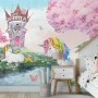 Kids Magical Unicorn Forest Wallpaper Mural