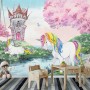 Kids Magical Unicorn Forest Wallpaper Mural