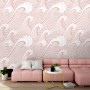 Kids Ocean Wave Pattern Wallpaper Mural
