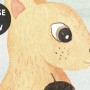 Nursery Cute Animals in the Forest Watercolor Kids Wallpaper Murals