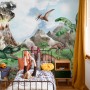 Kids Dinosaur with Trex Jurassic World Wallpaper Mural