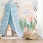 Kids Cute Animals Dancing in the Forest Wallpaper Mural