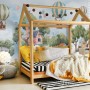Cute Flying Animals with Treehouse for Kids Nursery Wallpaper Mural