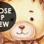 Cute Kids Animals on Train Wallpaper Mural