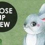Cute Forest Animals with Kids Mountain Landscape Wallpaper Mural