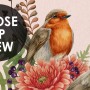 Nursery Watercolor Cute Forest Animals Pattern Wallpaper Mural