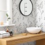 Minimal and Modern Field Plants Art Wallpaper Mural