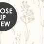 Hand Drawing Plants Meadow Art Wallpaper Mural