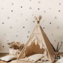 Soft Colorful Shining View Stars for Nursery Wallpaper Mural