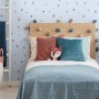 Soft Colorful Shining View Stars for Nursery Wallpaper Mural