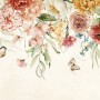 Summer Floral Colorful Watercolor Blossom Wallpaper Mural