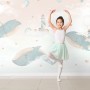 Kids Soft Whale  Undersea Life Wallpaper Mural