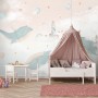 Kids Soft Whale  Undersea Life Wallpaper Mural