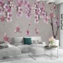 Cherry Blossom with Pink Birds Wallpaper Mural