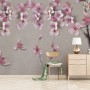 Cherry Blossom with Pink Birds Wallpaper Mural