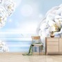 Abstract Art Floral Wallpaper Mural