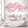 Cherry Blossom with Mountain Landscape Wallpaper Mural
