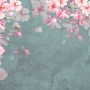 Cherry Blossom Pink Sakura Floral Wallpaper Mural