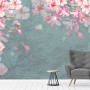 Cherry Blossom Pink Sakura Floral Wallpaper Mural