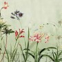 Colorful Plants and Flowers Wallpaper Mural