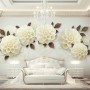 Hydrangea Floral Wallpaper Mural