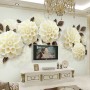 Hydrangea Floral Wallpaper Mural