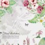 Mirabilis and Tropical Plants Wallpaper Mural