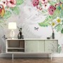 Mirabilis and Tropical Plants Wallpaper Mural
