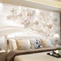 Nordic Daisy Floral Wallpaper Mural