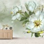 Nostalgic Magnolia Floral Wallpaper Mural