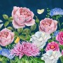 Colorful Flower Bouqet Wallpaper Mural