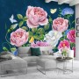 Colorful Flower Bouqet Wallpaper Mural
