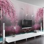 Pink Sakura Cherry Blossom Wallpaper Mural
