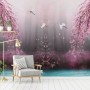 Pink Sakura Cherry Blossom Wallpaper Mural