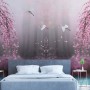 Pink Sakura Cherry Blossom Wallpaper Mural