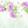 Watercolor Peony Floral Wallpaper Mural