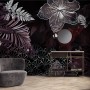 Dark Leaf Wallpaper Mural