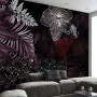 Dark Leaf Wallpaper Mural