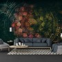 Dark Shining Mandala Wallpaper Mural