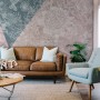 Patchwork Patterned Wallpaper Mural