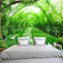 3D Look Forest Way Landscape Wallpaper Mural