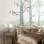 Misty Forest Autumn Landscape Wallpaper Mural