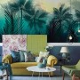 Tropical Palm Forest Wallpaper Mural