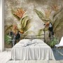 Nostalgic Toucan in the Tropical Forest Wallpaper Mural