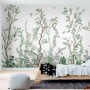 Chinoiserie Style Tree Floral Wallpaper Mural