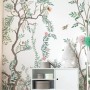 Chinoiserie Style Tree Floral Wallpaper Mural