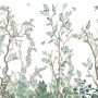Chinoiserie Style Tree Floral Wallpaper Mural