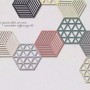 Geometric Hexagonal Shapes Wallpaper Mural