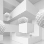 Geometric Shape and Abstract Ball Wallpaper Mural